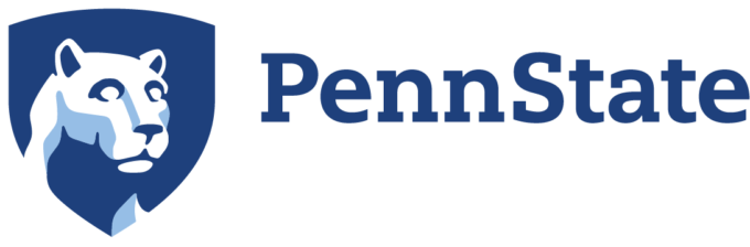 Penn State Logo in Blue